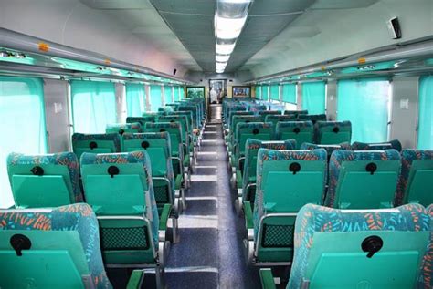 Gatimaan Express interior