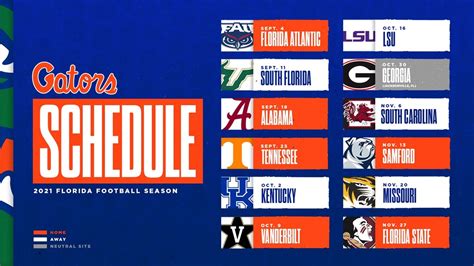 florida gators 2013 football schedule the Florida Logo displays the