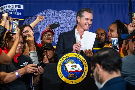 Ending the Struggle: Gavin Newsom Takes Action for Fast Food Workers with Minimum Wage Increase