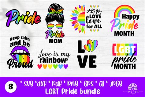 Unleash the Rainbow: Discover the Best Gay Pride SVGs That Celebrate Inclusivity!