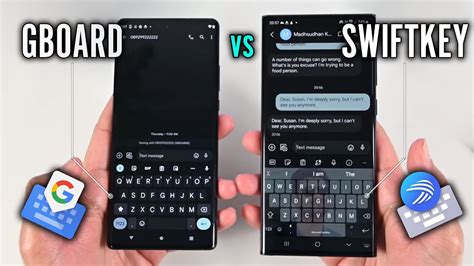 Gboard vs. SwiftKey