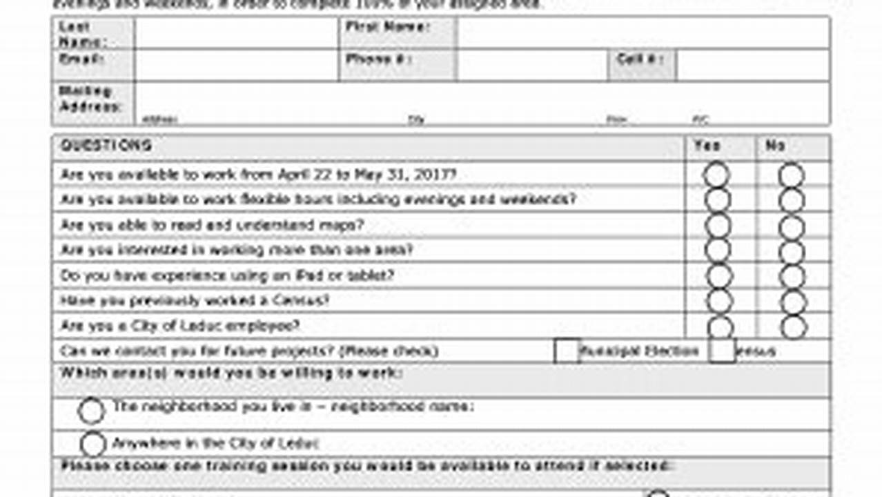 Gbos Census 2024 Application Form
