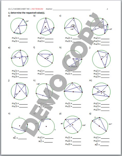 Understanding Gca 2 Worksheet 6 Geometrycommoncore Answers