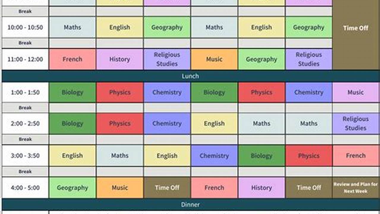 Gcse Edexcel Timetable 2024