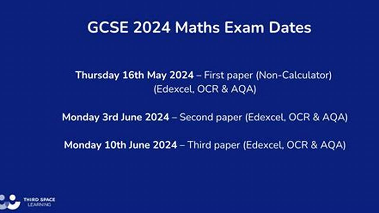 Gcse Exam Dates 2024 Eduqas