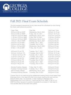 Gcsu Fall 2024 Final Exam Schedule