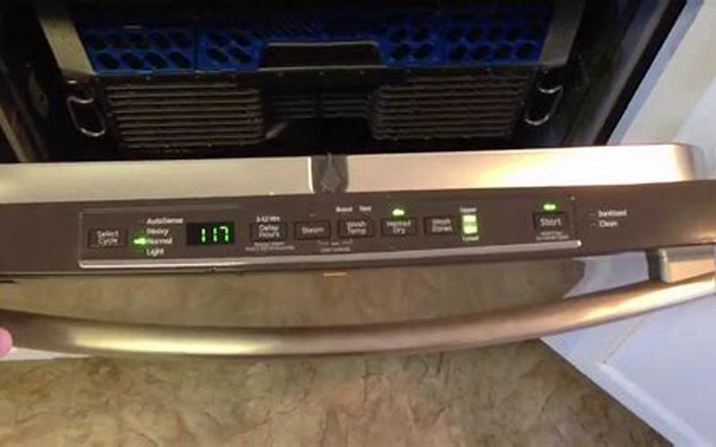 Ge Dishwasher Control Panel