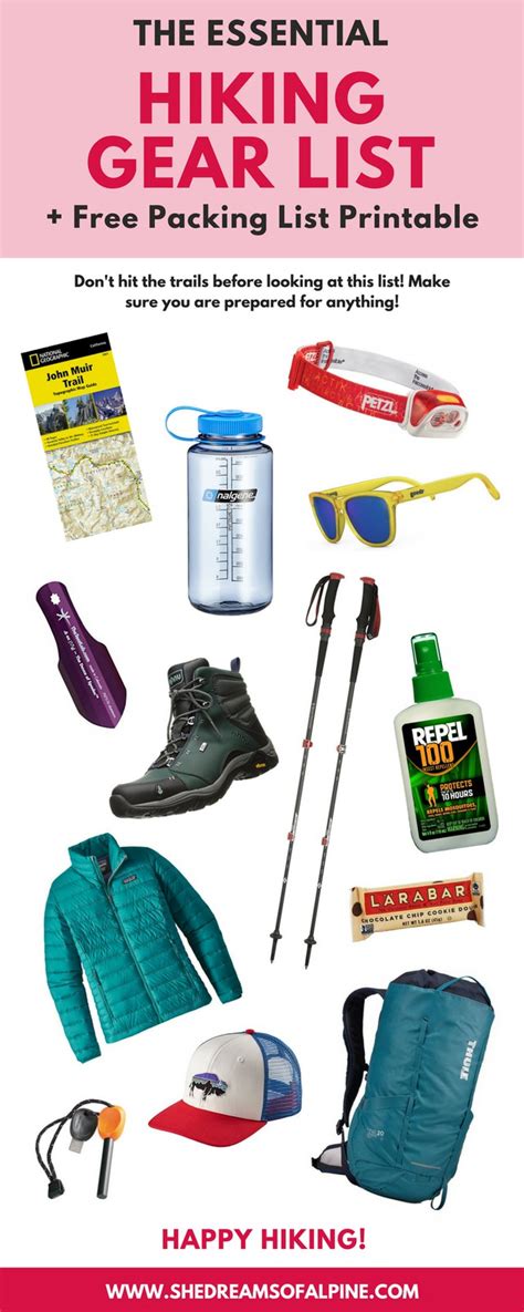 Gear Essentials Hiking