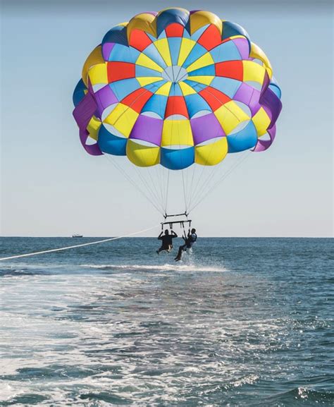Gearing Up For Parasailing