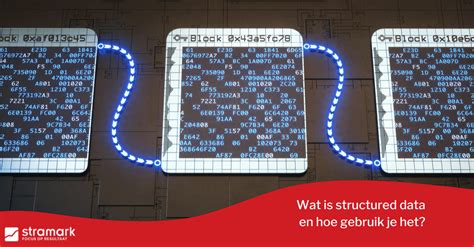 Gebruik Structured Data