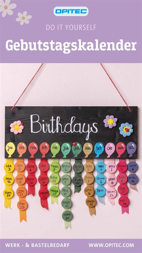 Geburtstag Kalender