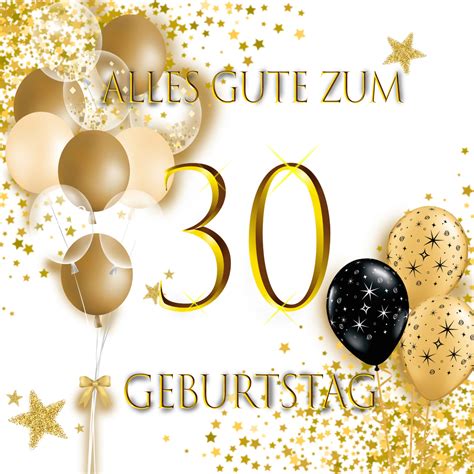 Geburtstag Zum 30