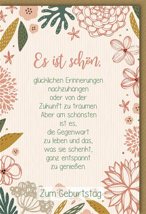 Geburtstagskarte Text Reim