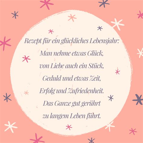 GeburtstagssprüChe Rezept