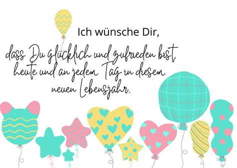 GeburtstagswüNsche Brief