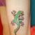 Gecko Tattoo Design