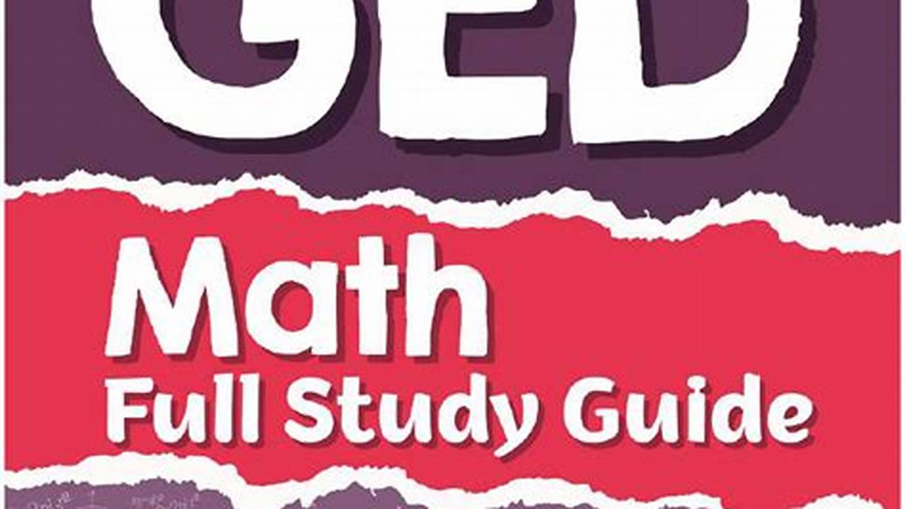 Ged Study Guide 2025