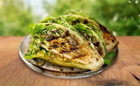 Gegrillter Salat