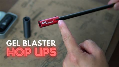 Gel blaster hop-up unit