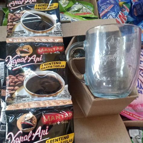 Gelas Kopi Kapal Api Indonesia