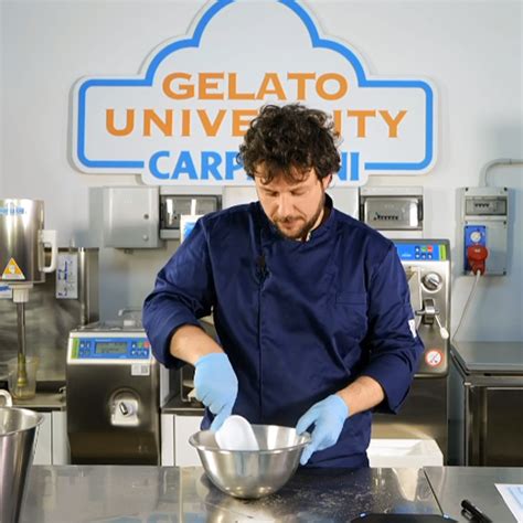 Gelato Class Ingredients