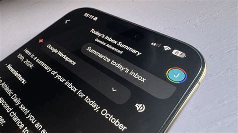 Gemini’s inbox summary tool