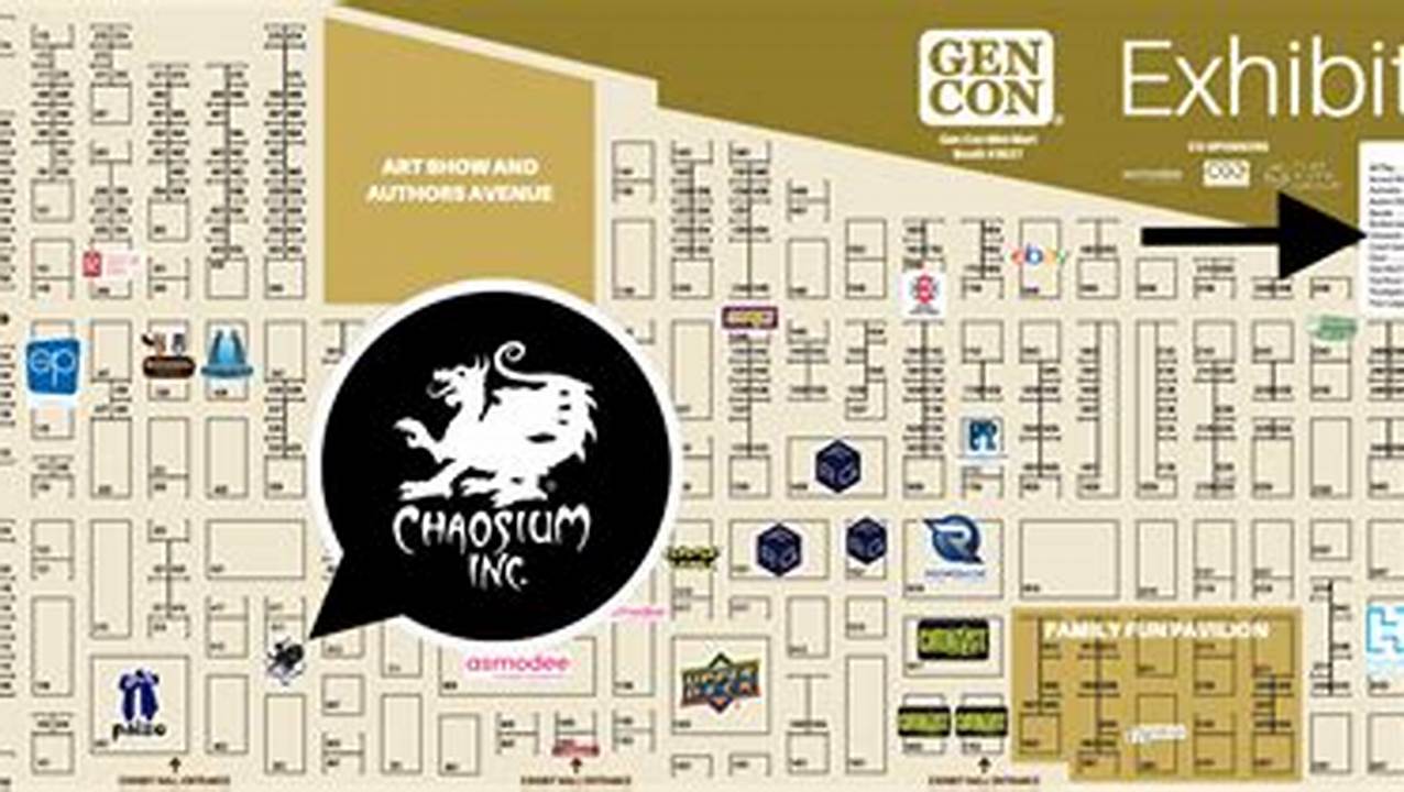 Gen Con Map 2024