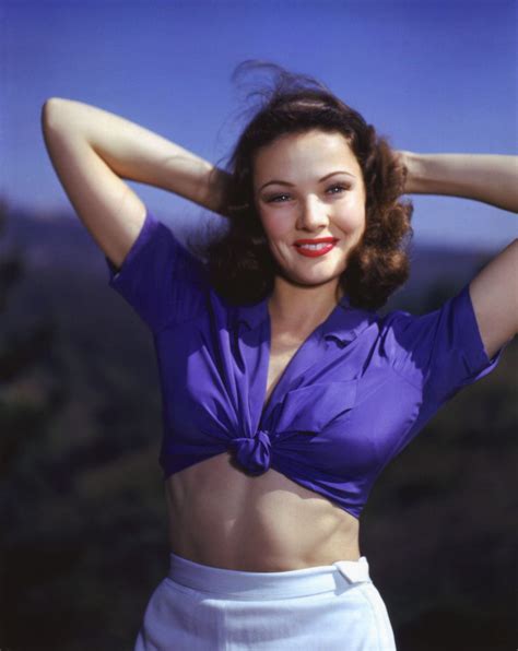 Gene Tierney Diet