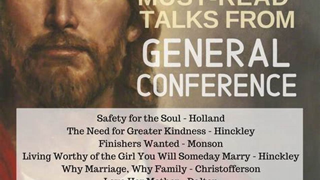General Conference April 2024 Talks