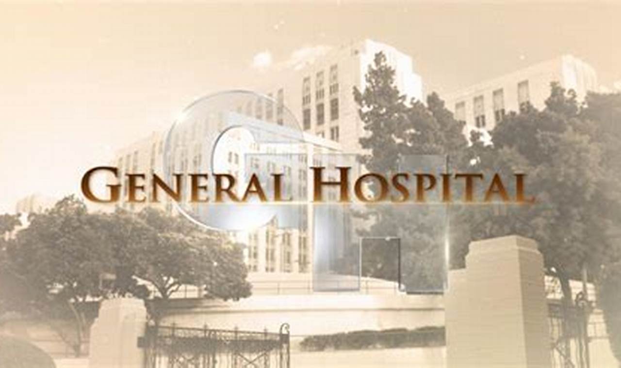 General Hospital Tuesday April 4 2024