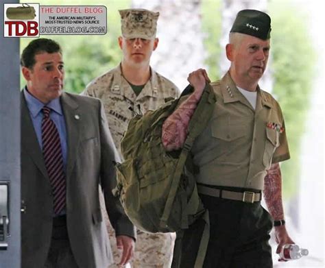 Gen James Mattis Announced As Marine Commandant