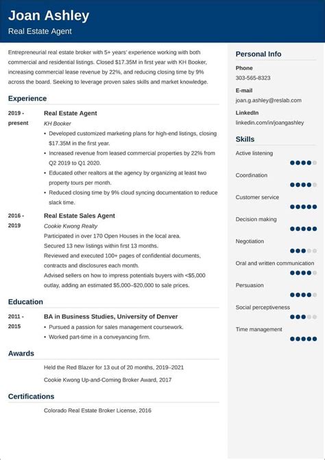 General Resume Examples 2019