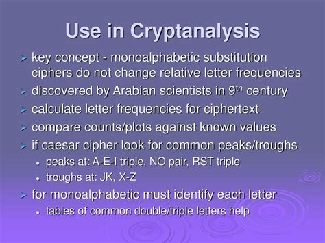 General cryptanalyst speculate description