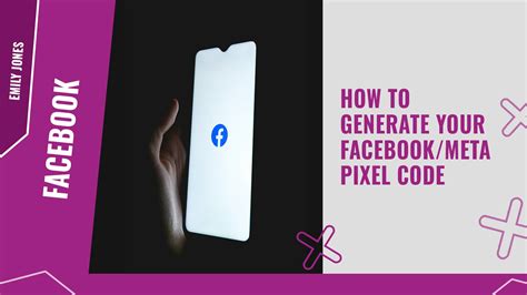 Generate Facebook Pixel Code