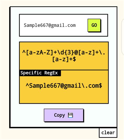 Generate Regex Pattern