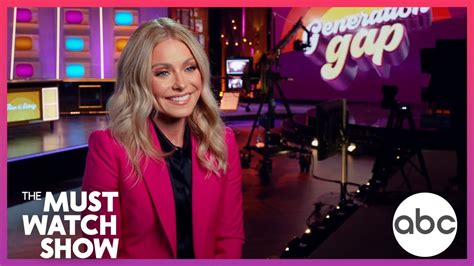 Kelly Ripa Hosts Hilarious Generation Gap Game Show: Bridging the Generation Divide with Laughter and Entertainment!