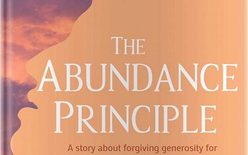 Generosity And Abundance