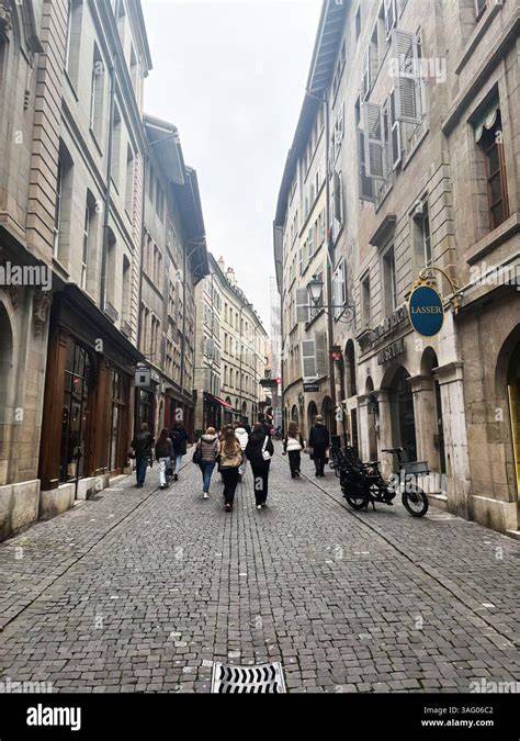 Geneva Cobblestone Street
