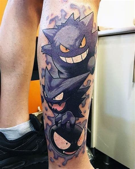 Gengar Tattoo Ideas