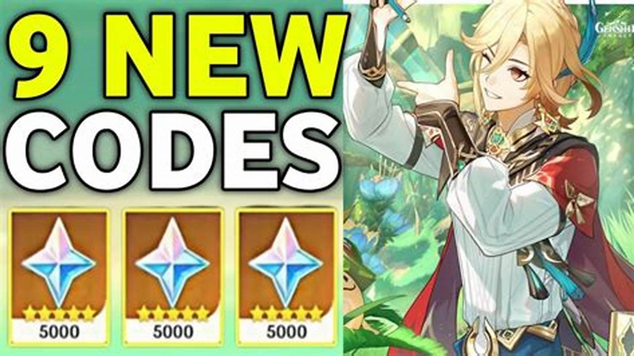 Genshin Redeem Code July 2024