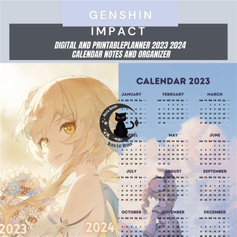Genshin Calendar 2024