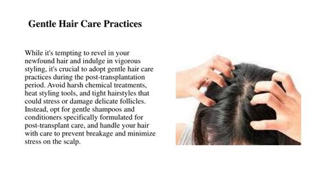 Gentle Hair Care Practices