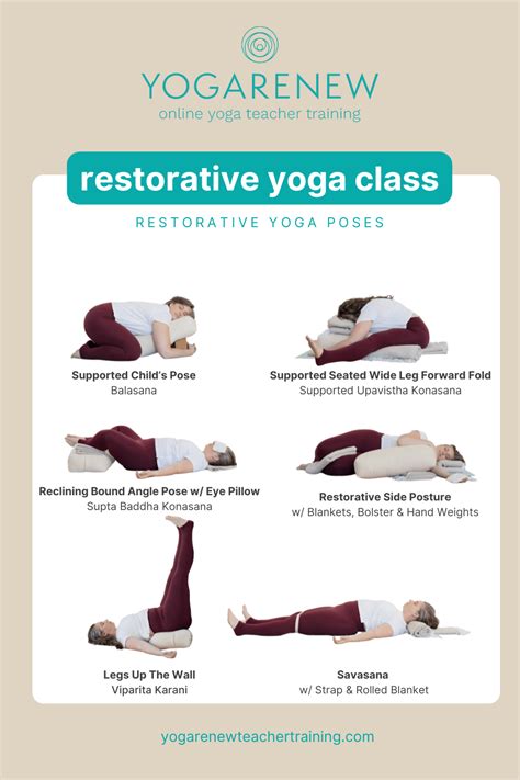 Gentle Restorative Yoga Poses