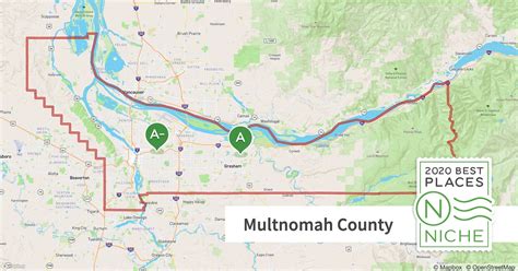 Geography of Multnomah County