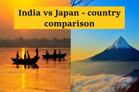 Geography of Japan vs India