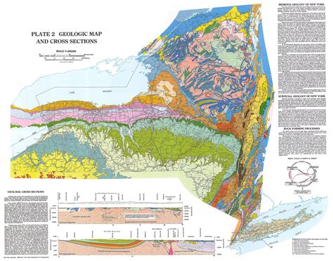 Geologic Map Of New York