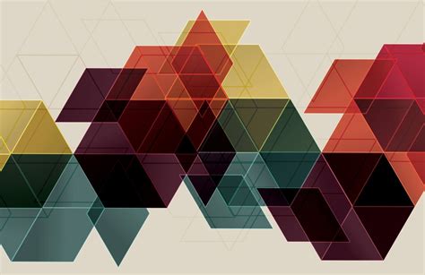 Geometric Wallpaper Designs