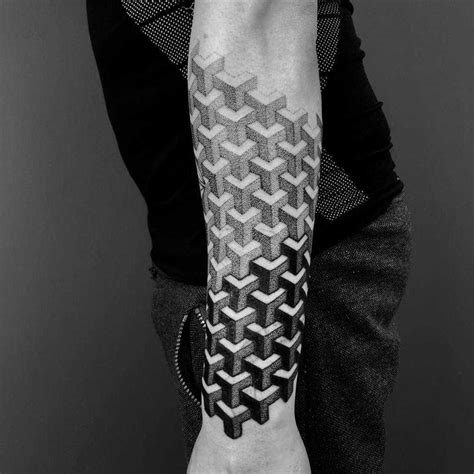 50 Geometric Leg Tattoos For Men Masculine Design Ideas
