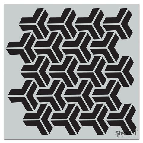 Download Geometric Forms - Stencil Series Easy Edite