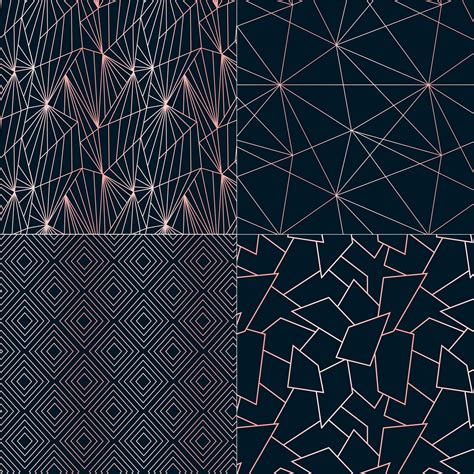 Geometric Line Pattern